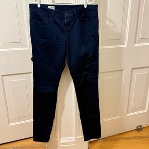 Gap dark blue skinny jeans